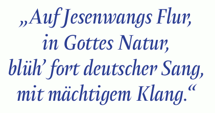 Jesenwangs Flur